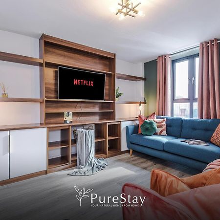Stunning Five Bedroom Manchester House With Free Parking By Purestay Short Lets & Serviced Accommodation Buitenkant foto